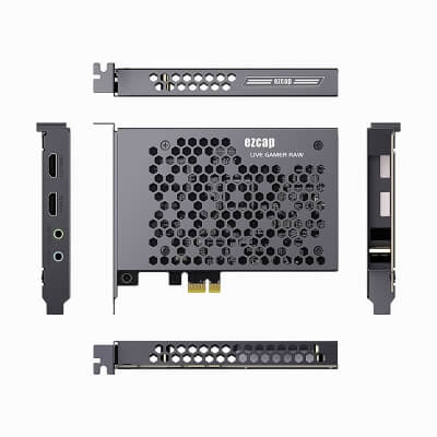 Карта захвата видеоигр Ezcap324B PCIE 4K-4