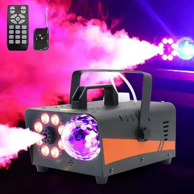 Генератор дыма с лазерным проектором-4