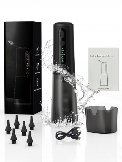 Ирригатор для промывки ушей EarX с насадками-3